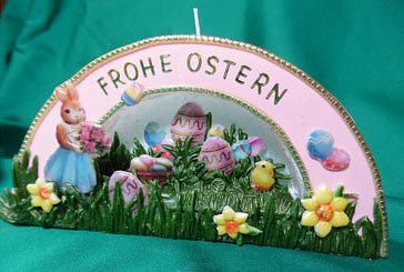 Bogenkerze ausgehöhlt